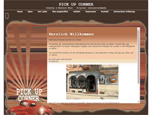 Tablet Screenshot of pickupcorner.de